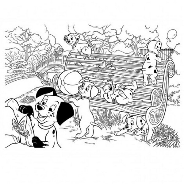Продукт Lisciani 101 Dalmatians - Детски пъзел 150ч - 0 - BG Hlapeta